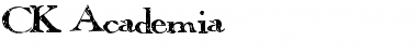 Download CK Academia Regular Font Title Preview