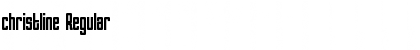 Download christline Regular Font Title Preview