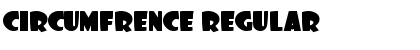 Download Circumfrence Regular Font Title Preview