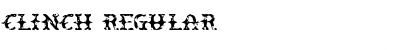 Download Clinch Regular Font Title Preview
