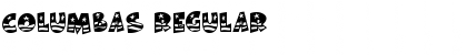 Download Columbas Regular Font Title Preview