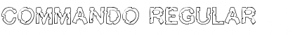 Download Commando Regular Font Title Preview