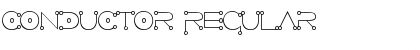 Download Conductor Regular Font Title Preview