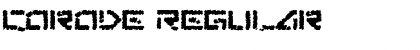 Download Corode Regular Font Title Preview