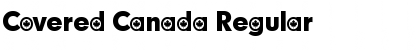 Download Covered Canada Regular Font Title Preview