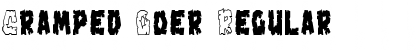 Download Cramped Goer Regular Font Title Preview
