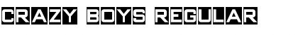 Download Crazy Boys Regular Font Title Preview
