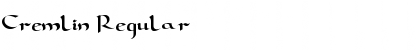 Download Cremlin Regular Font Title Preview