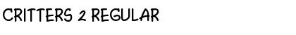 Download Critters 2 Regular Font Title Preview
