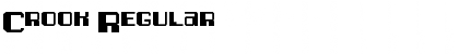 Download Crook Regular Font Title Preview