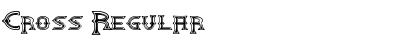 Download Cross Regular Font Title Preview