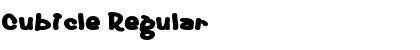 Download Cubicle Regular Font Title Preview
