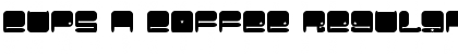 Download Cups n coffee Regular Font Title Preview