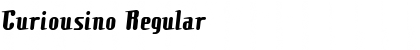 Download Curiousino Regular Font Title Preview