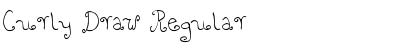 Download Curly Draw Regular Font Title Preview