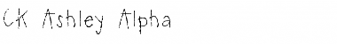 Download CK Ashley Alpha Regular Font Title Preview