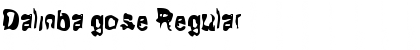 Download Dalinba gose Regular Font
