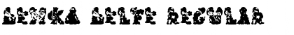 Download Denko Delfe Regular Font Title Preview