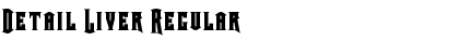 Download Detail Liver Regular Font Title Preview