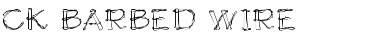 Download CK Barbed Wire Regular Font Title Preview