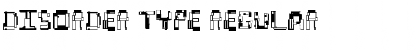 Download Disorder Type Regular Font Title Preview