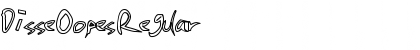 Download Disse Oopes Regular Font Title Preview