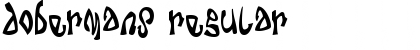 Download Dobermans Regular Font Title Preview