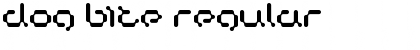 Download Dog Bite Regular Font Title Preview