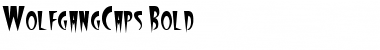 Download WolfgangCaps Bold Font Title Preview