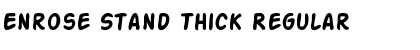 Download Enrose Stand Thick Regular Font Title Preview