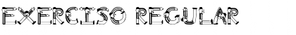 Download Exerciso Regular Font Title Preview