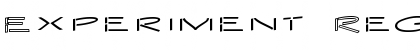 Download Experiment Regular Font Title Preview