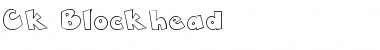 Download Ck Blockhead Regular Font Title Preview