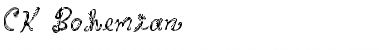 Download CK Bohemian Regular Font Title Preview