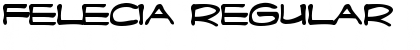 Download Felecia Regular Font Title Preview