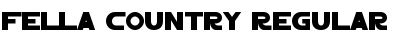Download Fella Country Regular Font Title Preview