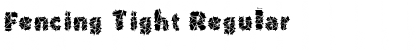 Download Fencing Tight Regular Font Title Preview