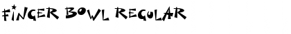 Download Finger Bowl Regular Font Title Preview