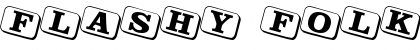 Download Flashy Folks Regular Font Title Preview