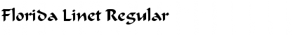 Download Florida Linet Regular Font Title Preview