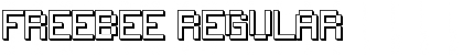 Download freebee Regular Font Title Preview