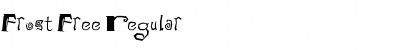 Download Frost Free Regular Font Title Preview