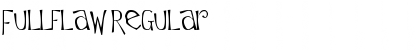 Download Fullflaw Regular Font Title Preview
