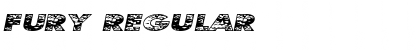 Download Fury Regular Font Title Preview