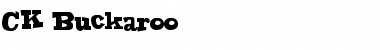 Download CK Buckaroo Regular Font Title Preview
