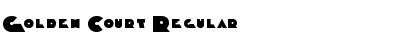 Download Golden Court Regular Font Title Preview