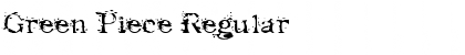 Download Green Piece Regular Font Title Preview