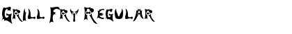 Download Grill Fry Regular Font Title Preview