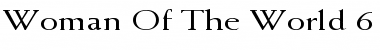 Download Woman Of The World 6 Regular Font Title Preview