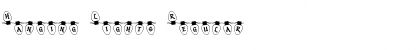 Download Hanging Lights Regular Font Title Preview